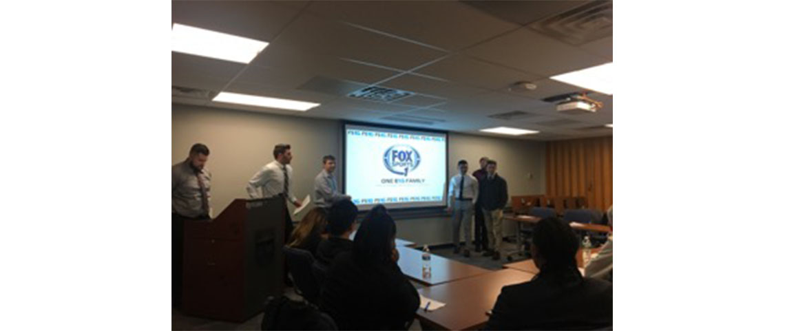 Fox Sports Partners with SC&I Class to Help Students Prepare for the Real World