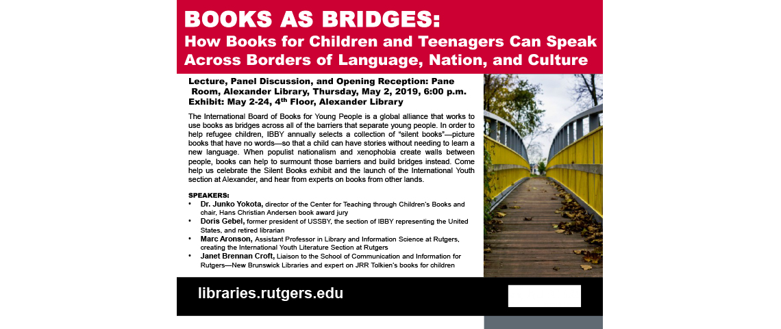 Books as Bridges: How Books for Children and Teenagers Can Speak Across Borders of Language, Nation, and Culture