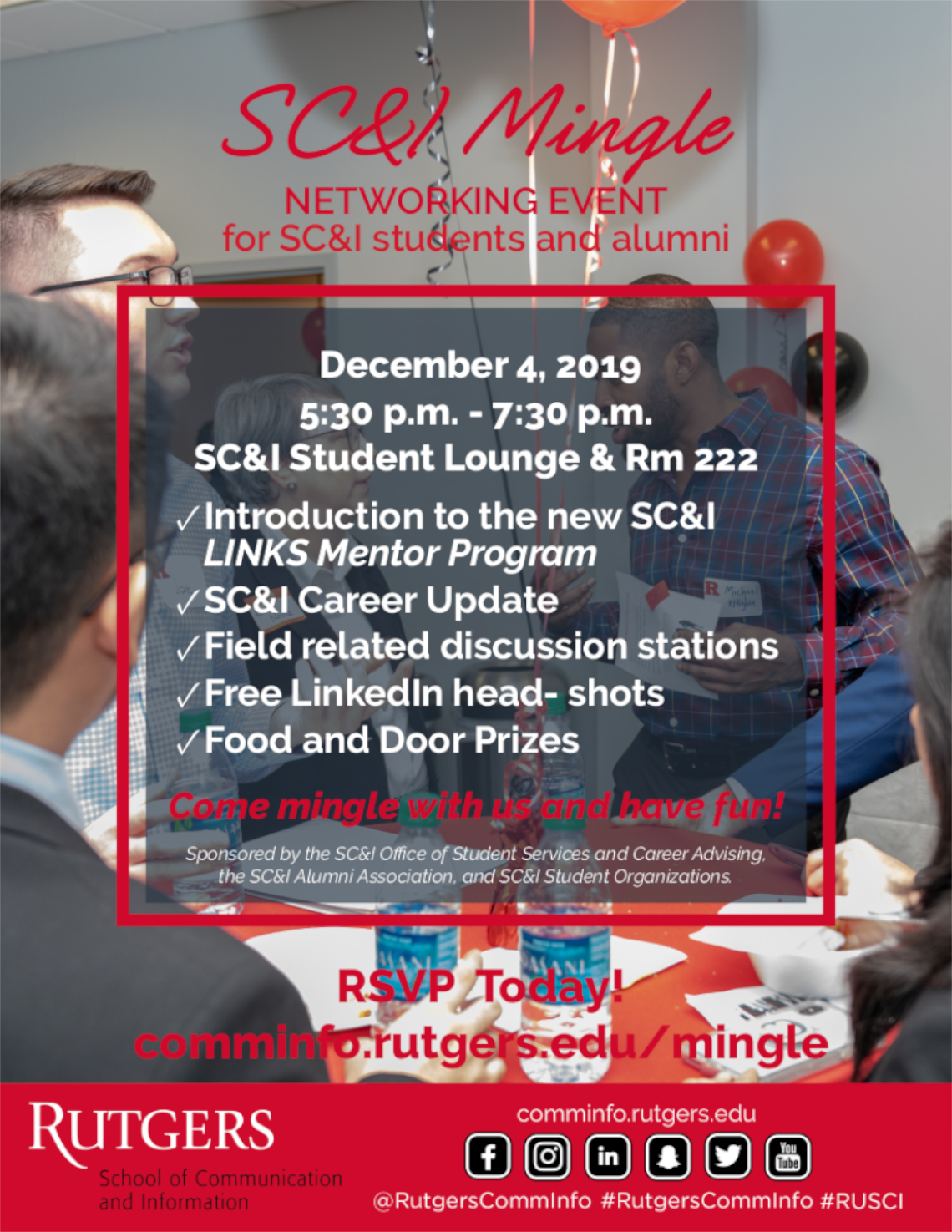 2019 SC&I Mingle Flyer