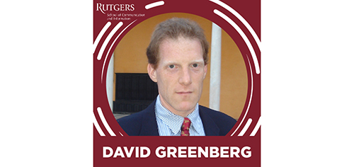 Greenberg has been named a recipient of a prestigious Cullman Fellowship from the Dorothy and Lewis B. Cullman Center for Scholars and Writers at the New York Public Library.