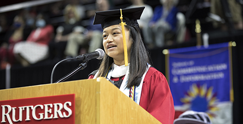 Yu, who served as the SC&I Student Representative at SC&I’s graduation ceremony this year, tells SC&I why she chose to major in ITI, and said, “one of the best parts of the ITI program is how applicable it is.”