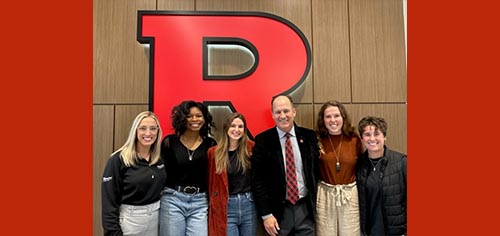 Five SC&I alumnae who were former NCAA student-athletes participated in a panel aiming to empower Rutgers female undergraduates who will soon enter the business world.