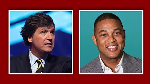 Major shake-ups at cable news networks were announced with the termination of both Tucker Carlson at Fox News and Don Lemon at CNN.