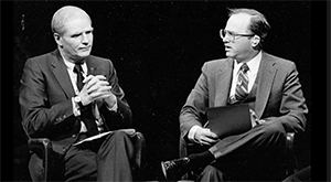 Roger Cohen with NJ Gov. Brendan Byrne