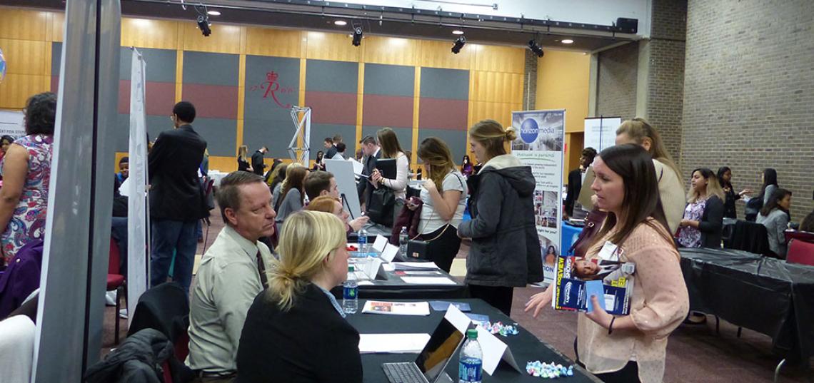 Second Annual SC&I WIDE CAREER EXPO Grows in Both Student and Employer Attendance