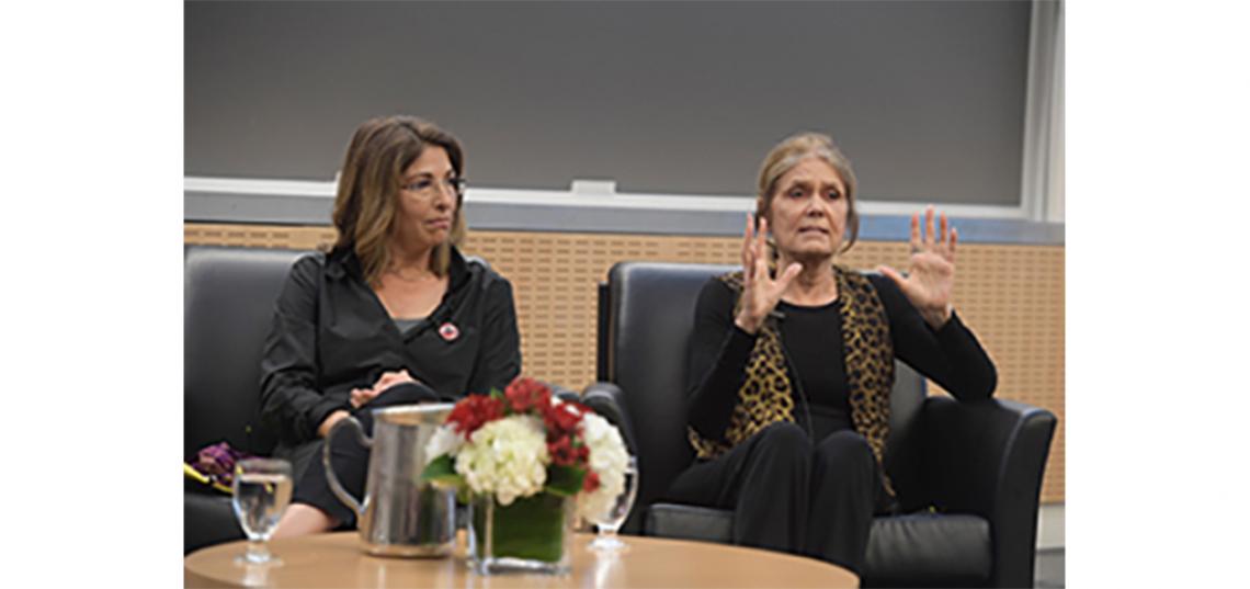 Naomi Klein, Gloria Steinem Discuss Media, Politics, #MeToo at Rutgers-New Brunswick