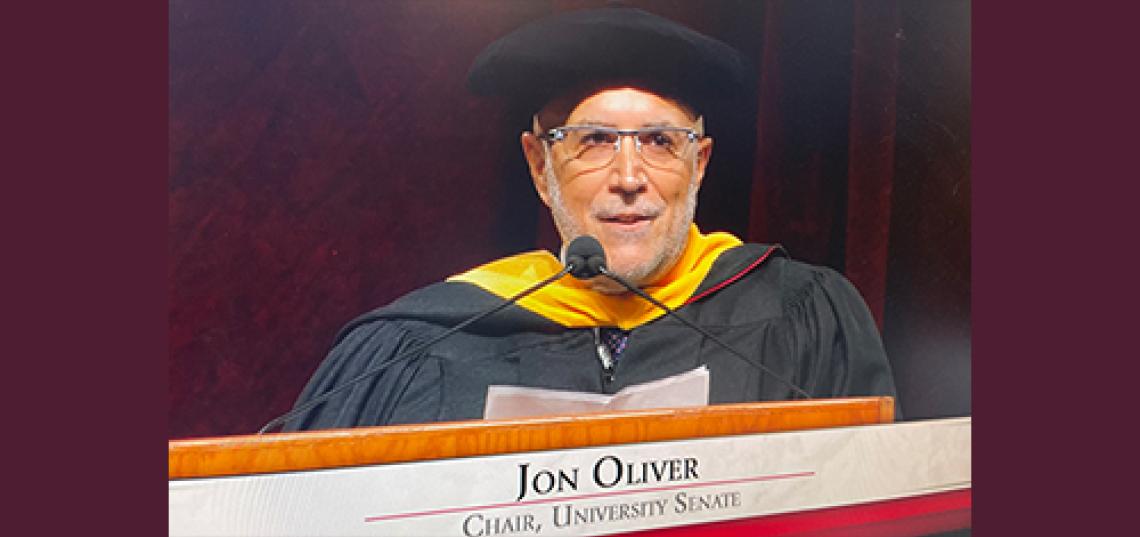 After three years of service to the Rutgers University Senate as chair, Oliver is stepping down. “I have loved and cherished every year I have been on the senate and my various roles within it. "