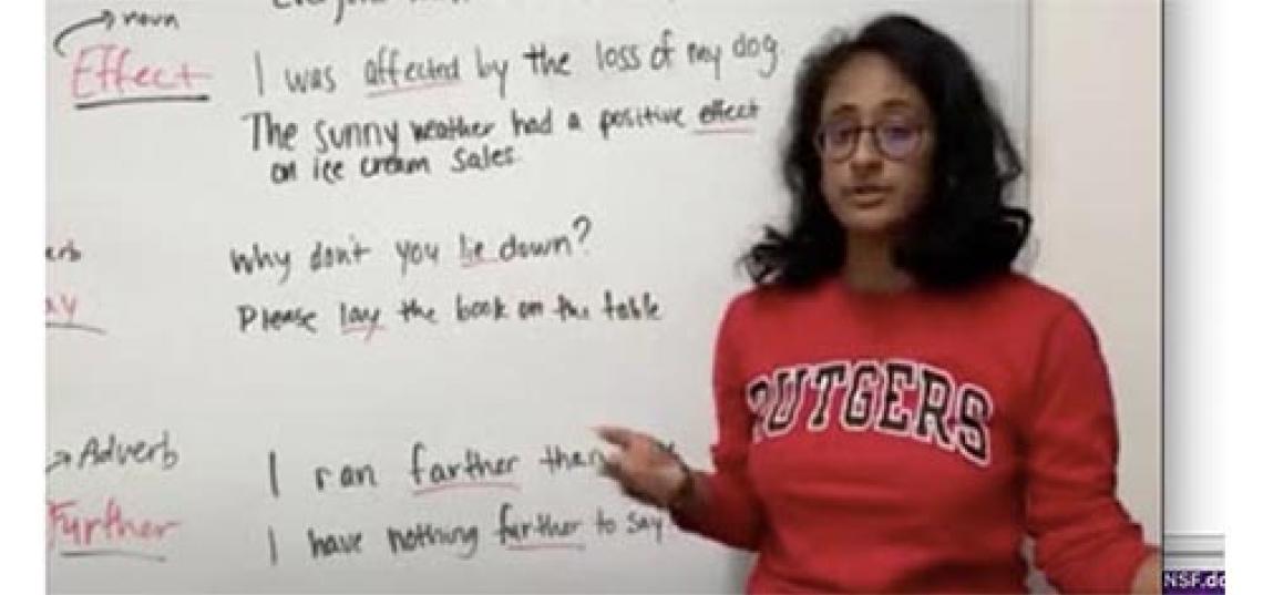 Launched by Rutgers Learning Centers and the SC&I Department of Communication, this new resource is available to all students enrolled at Rutgers University. 