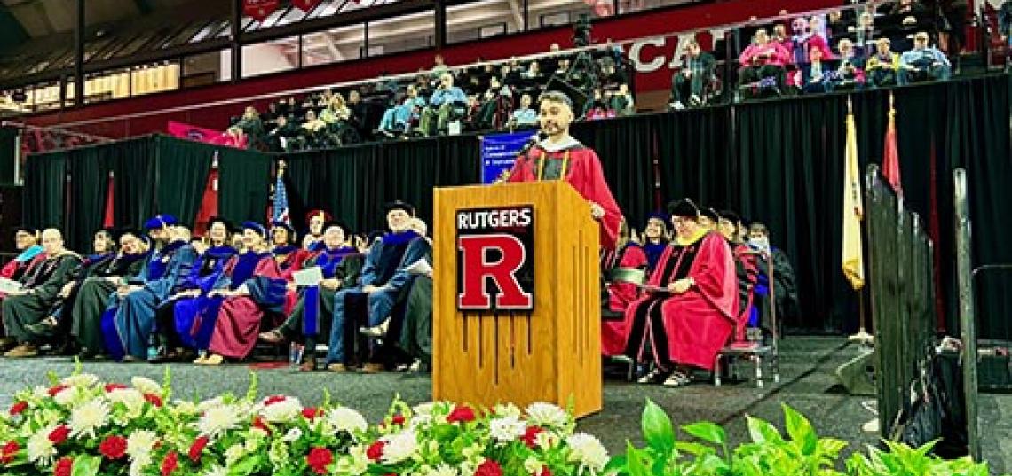 In 2024, 1,103 Rutgers students will graduate with a SC&I degree. As of them, class speaker Benjiman Argen said graduating from Rutgers-SC&I is his highest achievement to date. 