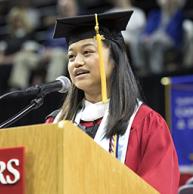 Yu, who served as the SC&I Student Representative at SC&I’s graduation ceremony this year, tells SC&I why she chose to major in ITI, and said, “one of the best parts of the ITI program is how applicable it is.”