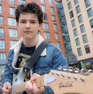 Jake Thistle (SC&I ’26) will enjoy a rare opportunity to play for his peers at the third annual COMMchella Music Festival at The Yard on College Avenue at Rutgers University-New Brunswick from noon to 4 p.m. April 3.